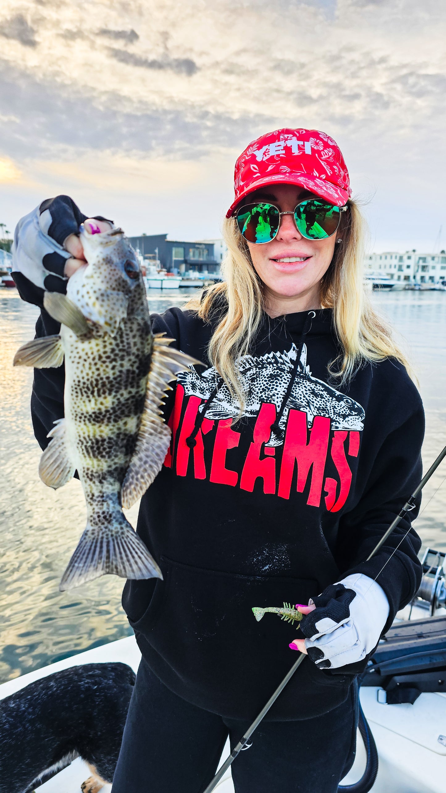 Spotted Bass Dreams Hoodie