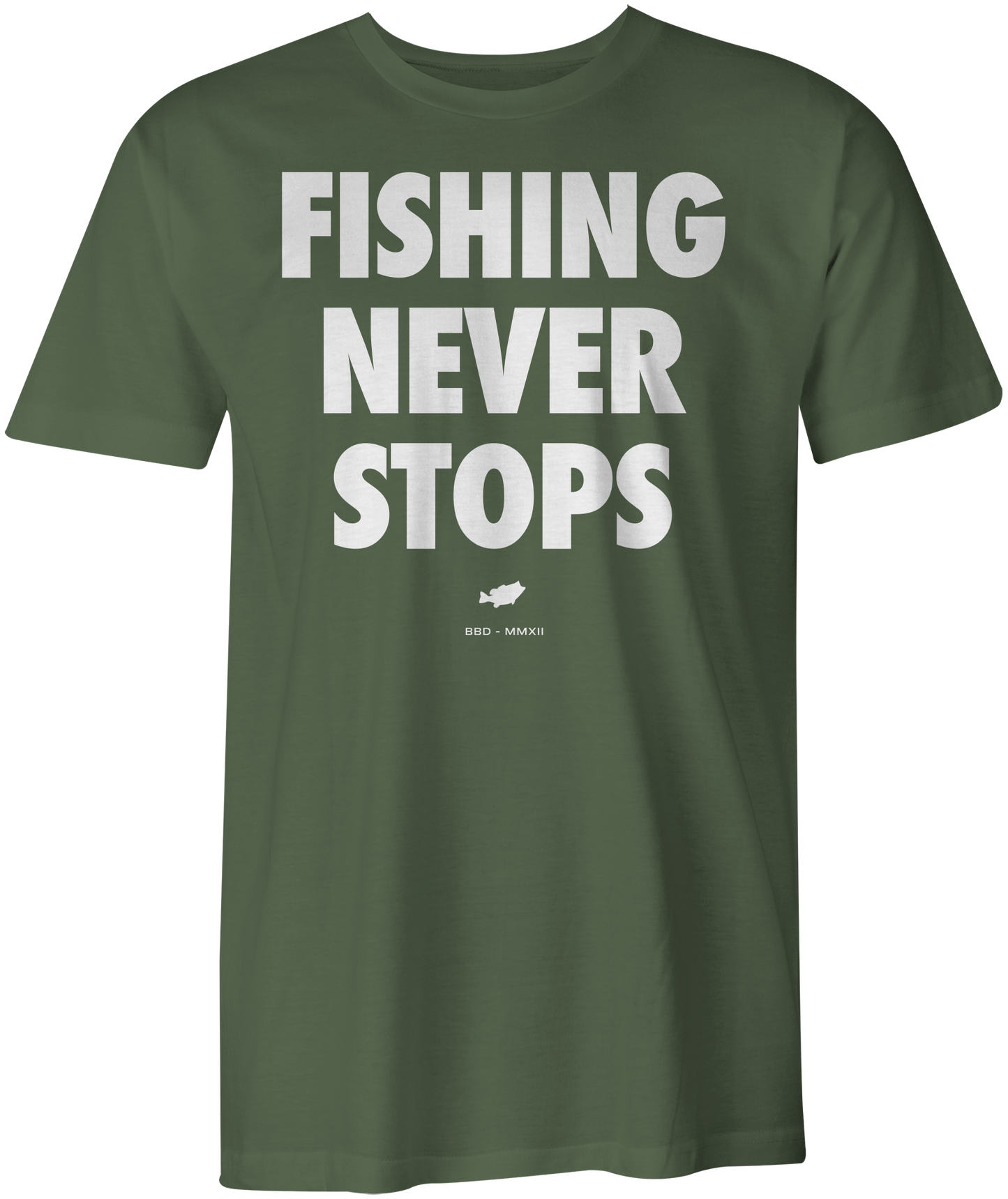 Fishing Never Stops T-Shirt