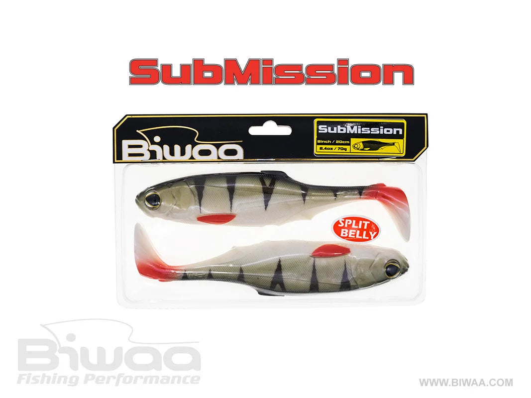 BIWAA Submission 8" Swimbait Split Belly
