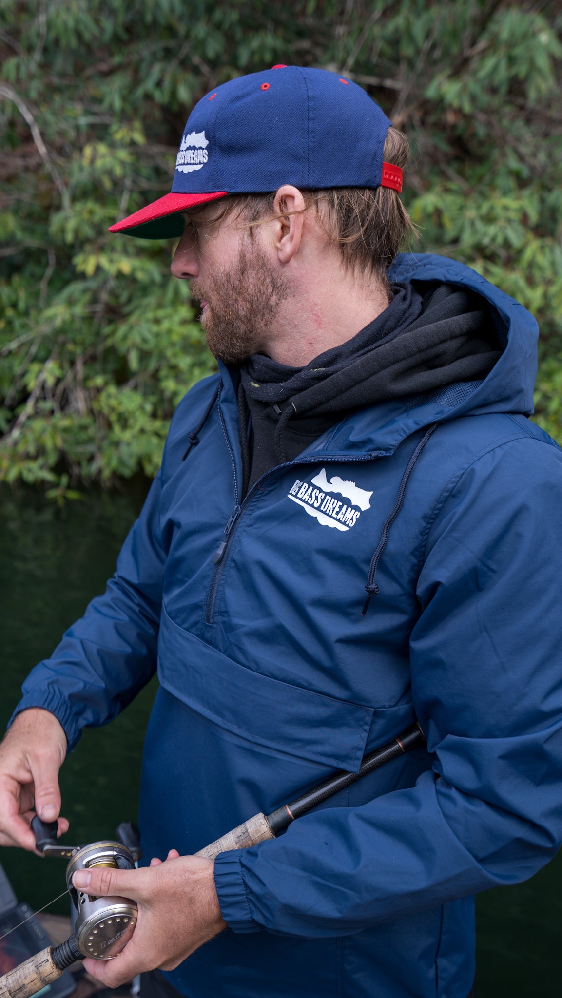 No Excuses Windbreaker Navy