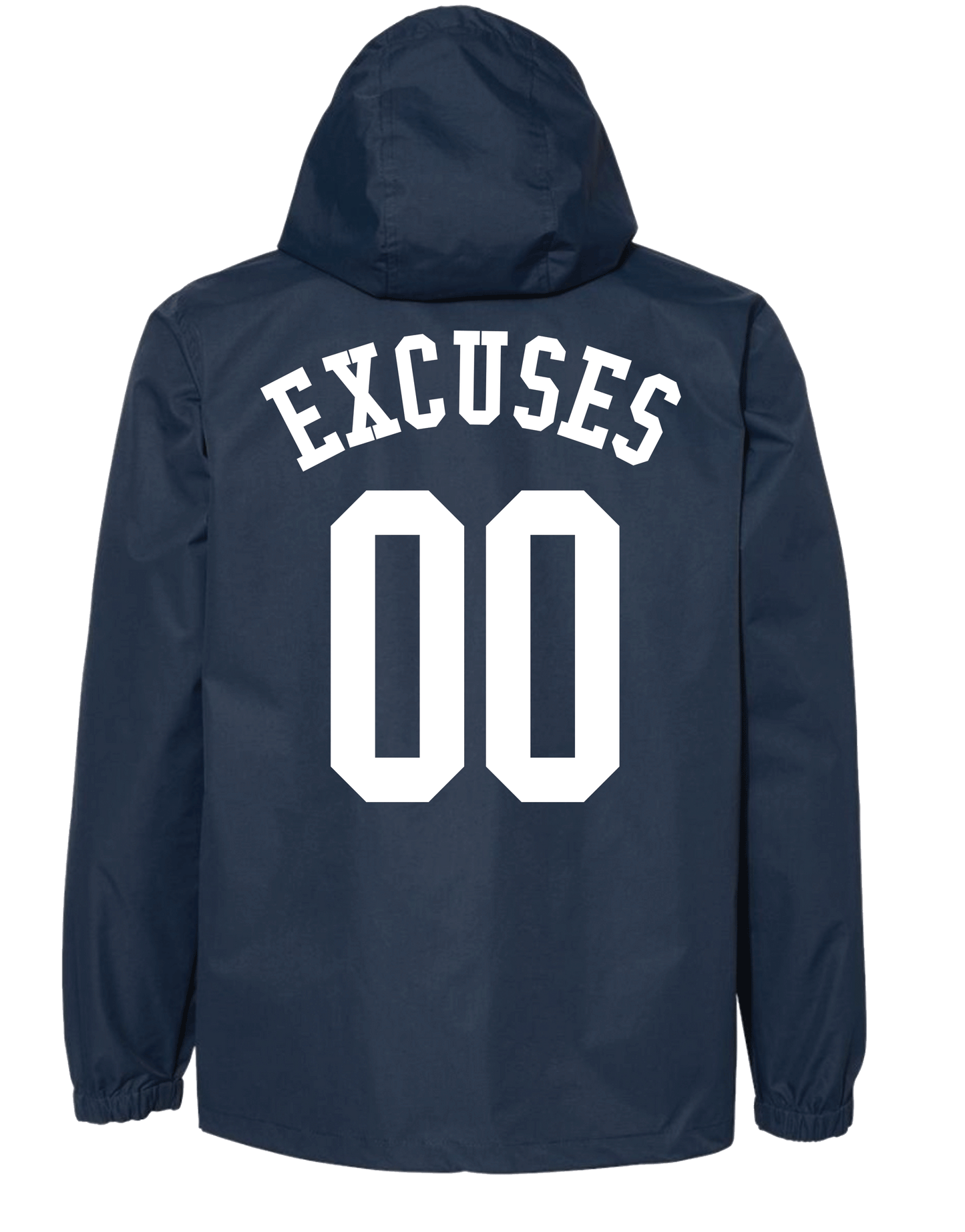 No Excuses Windbreaker Navy