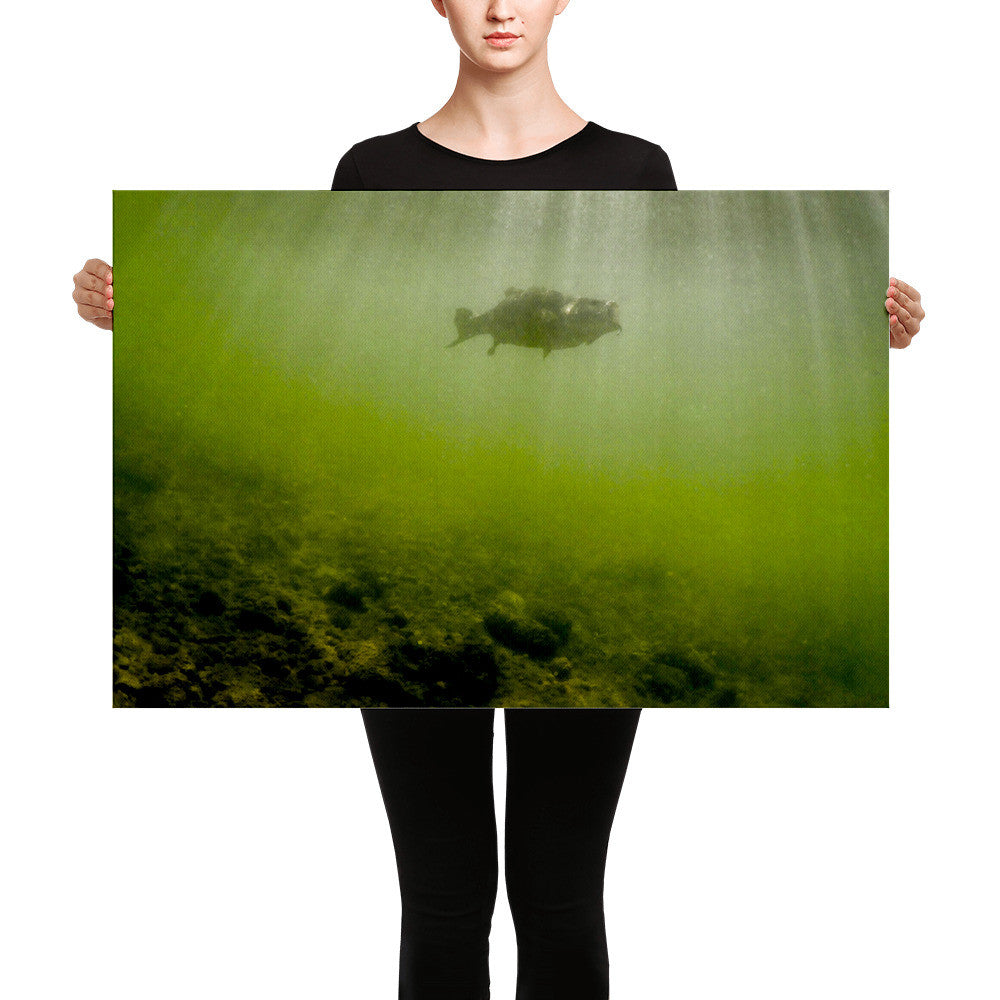 "Welcome to Present Day" Canvas