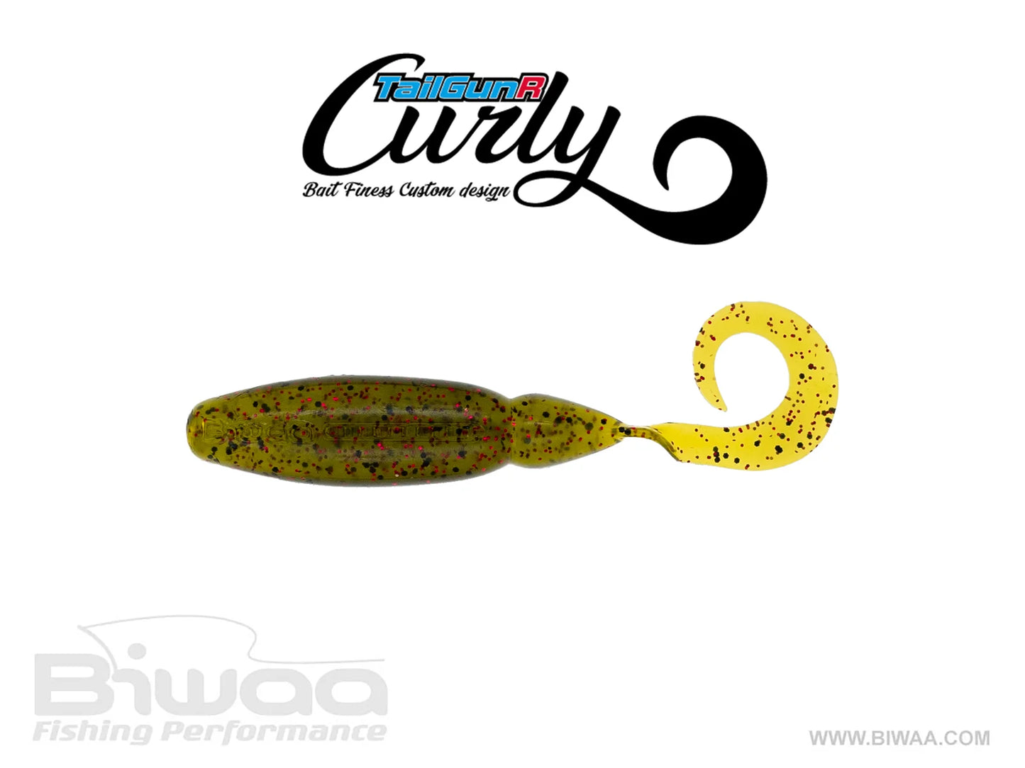 BIWAA TailGunR Curly 3.5" Grub