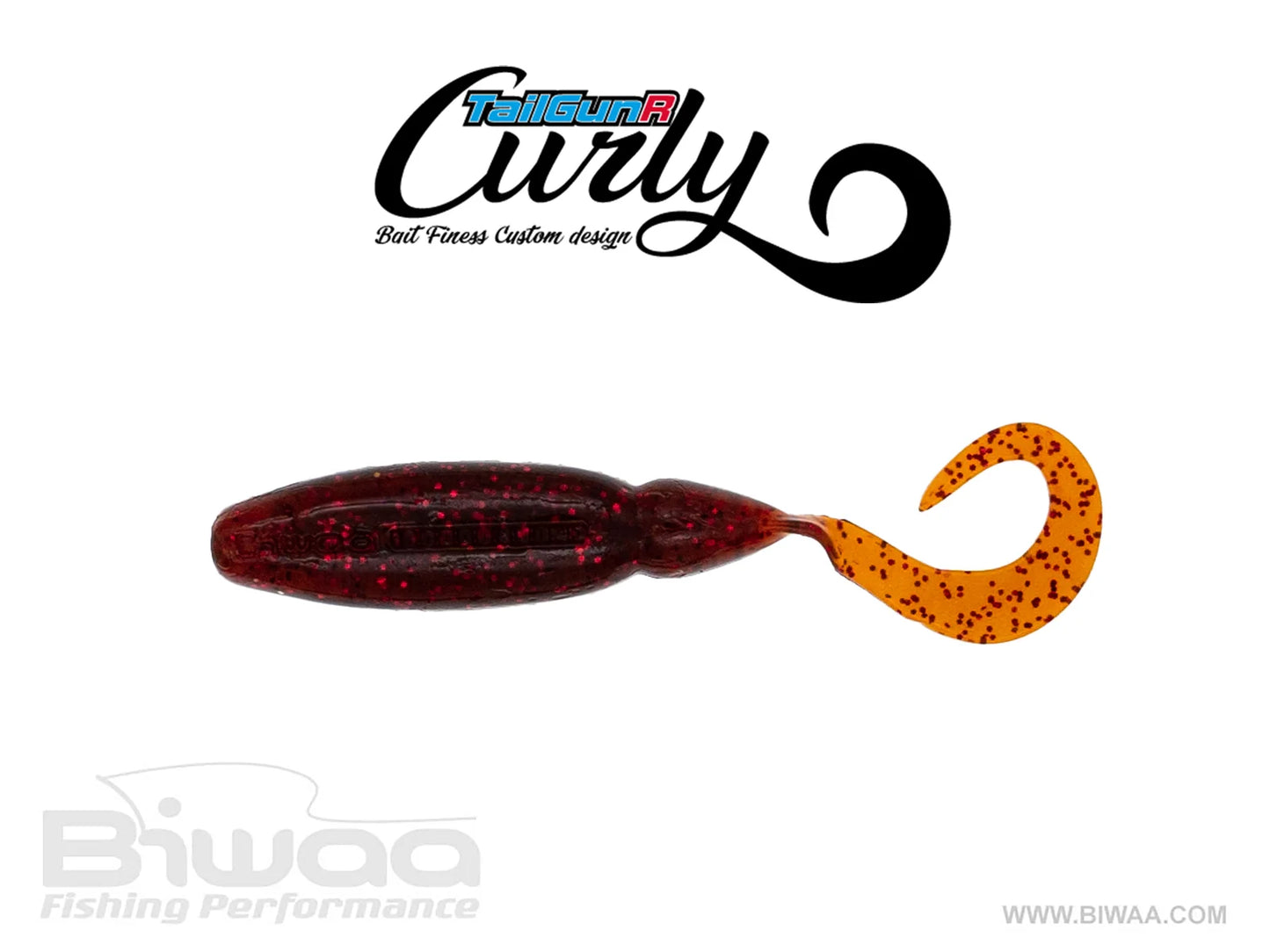 BIWAA TailGunR Curly 3.5" Grub
