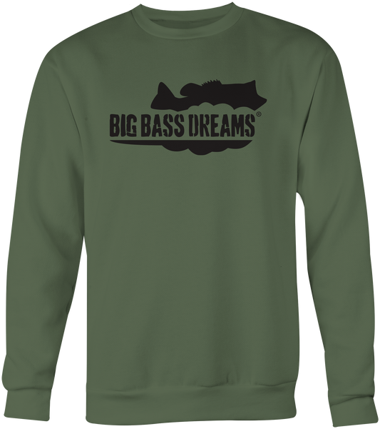 Big Bass Dreams Logo Crew Neck