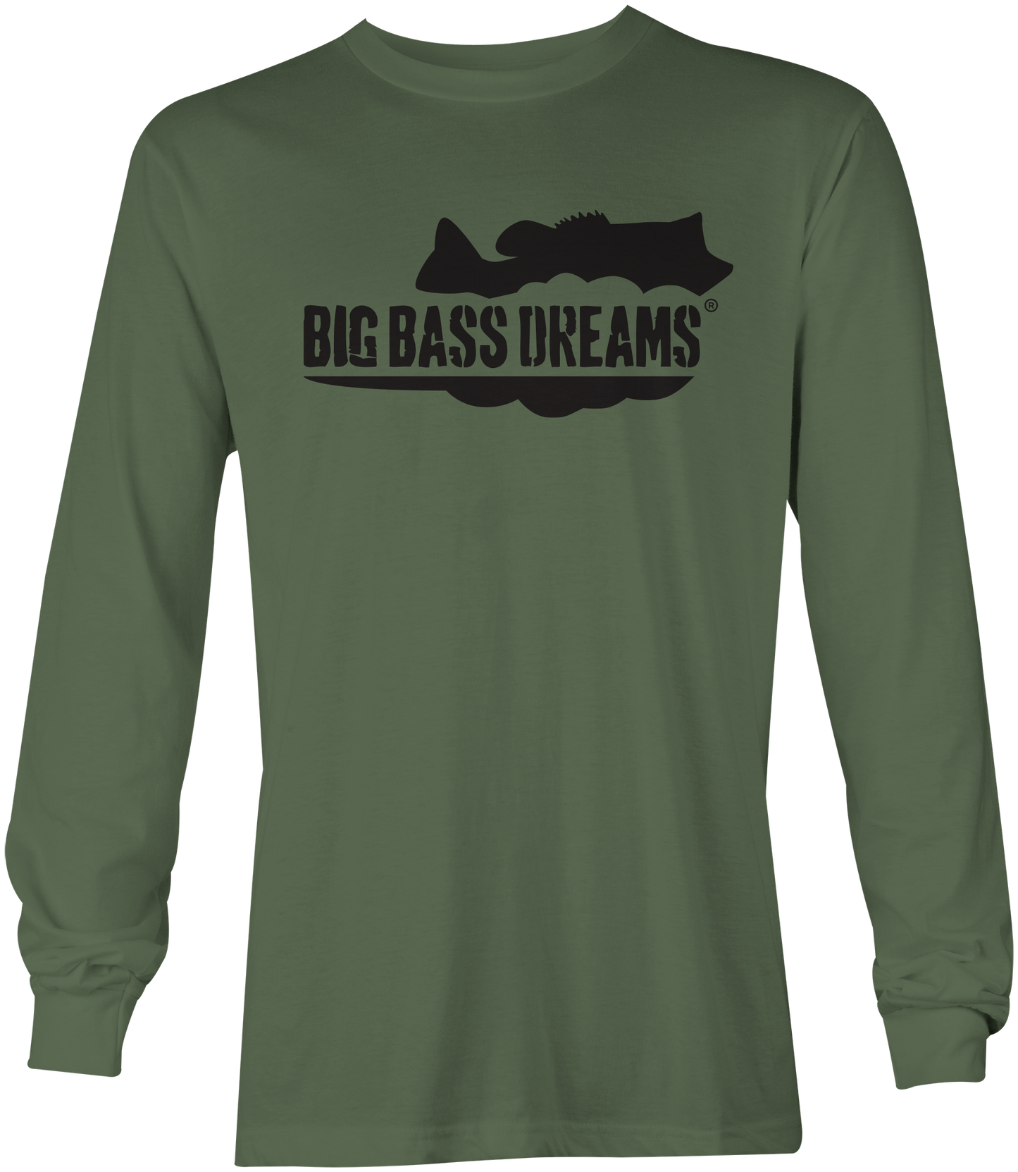 Big Bass Dreams Logo Long Sleeve