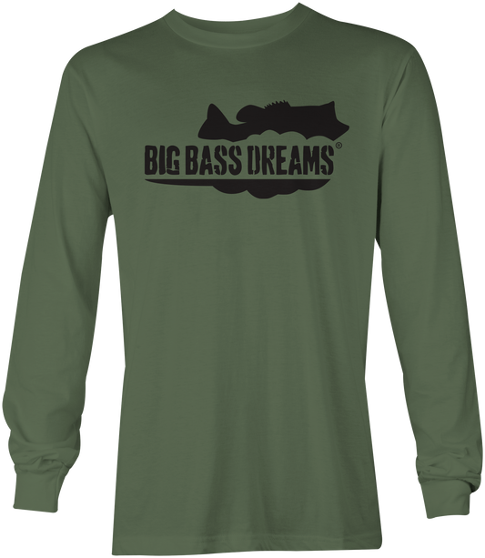 Big Bass Dreams Logo Long Sleeve