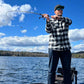 Big Bass Dreams Flannel Button Up