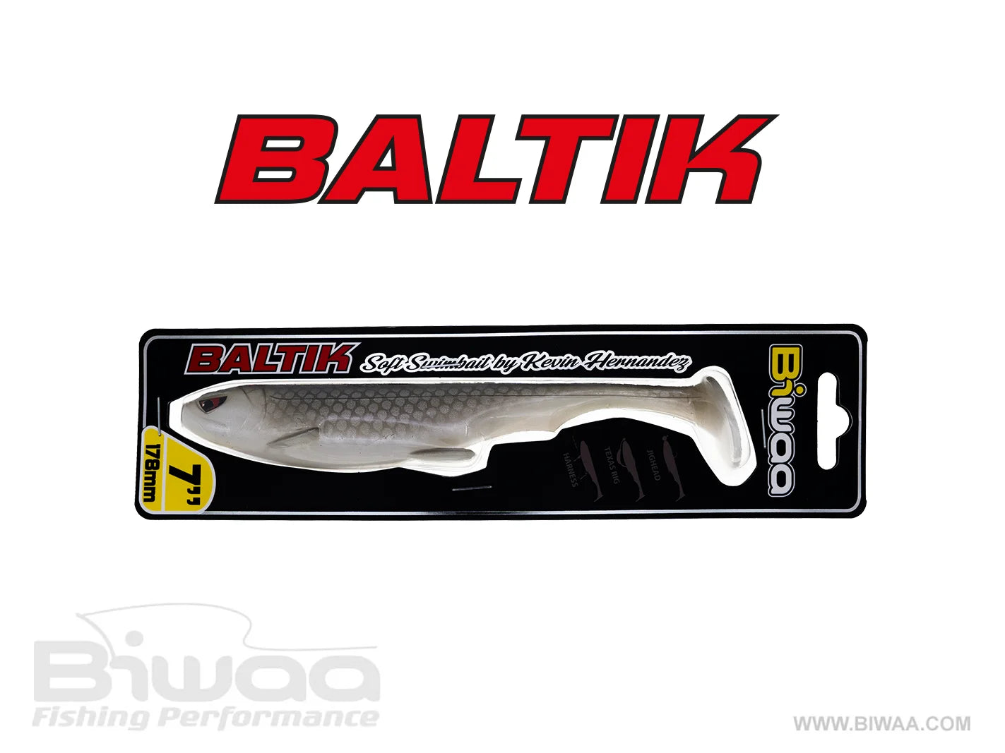 Biwaa Baltik Swimbait 7" Weedless Unrigged