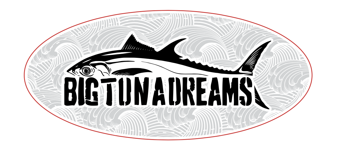 Big Tuna Dreams 5" x 2.25" Decal