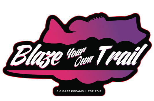 Blaze Your Own Trail 5" x 2.8 Decal