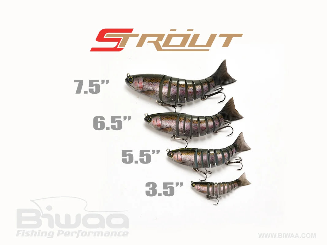 BIWAA 7.5" STrout Swimbait
