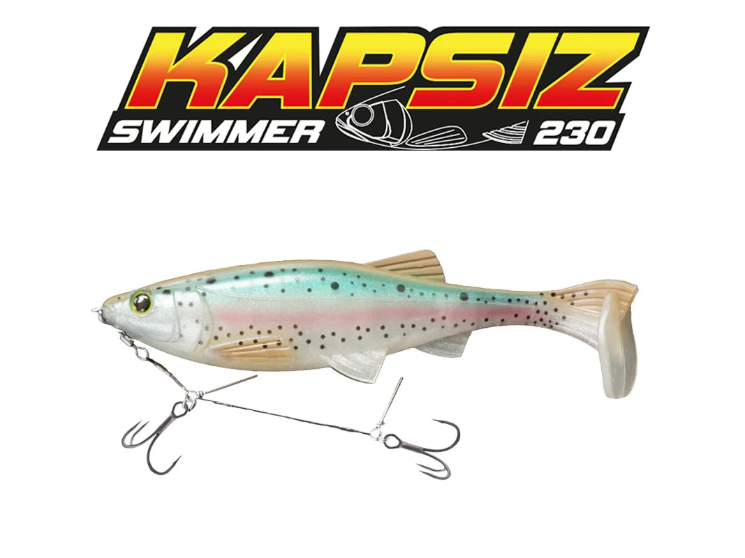 Biwaa Kapsiz Swimmer 230 Stinger Rig 9" Double Hook/Weedless