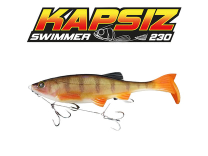 Biwaa Kapsiz Swimmer 230 Stinger Rig 9" Double Hook/Weedless