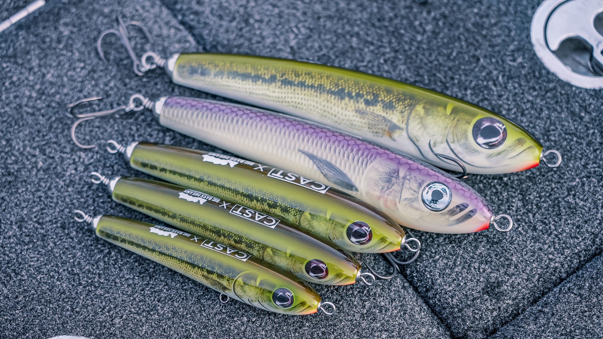big r fishing lures Cast Fishing Co The OG Floater x Big Bass Dreams Spotted Bass 90g
