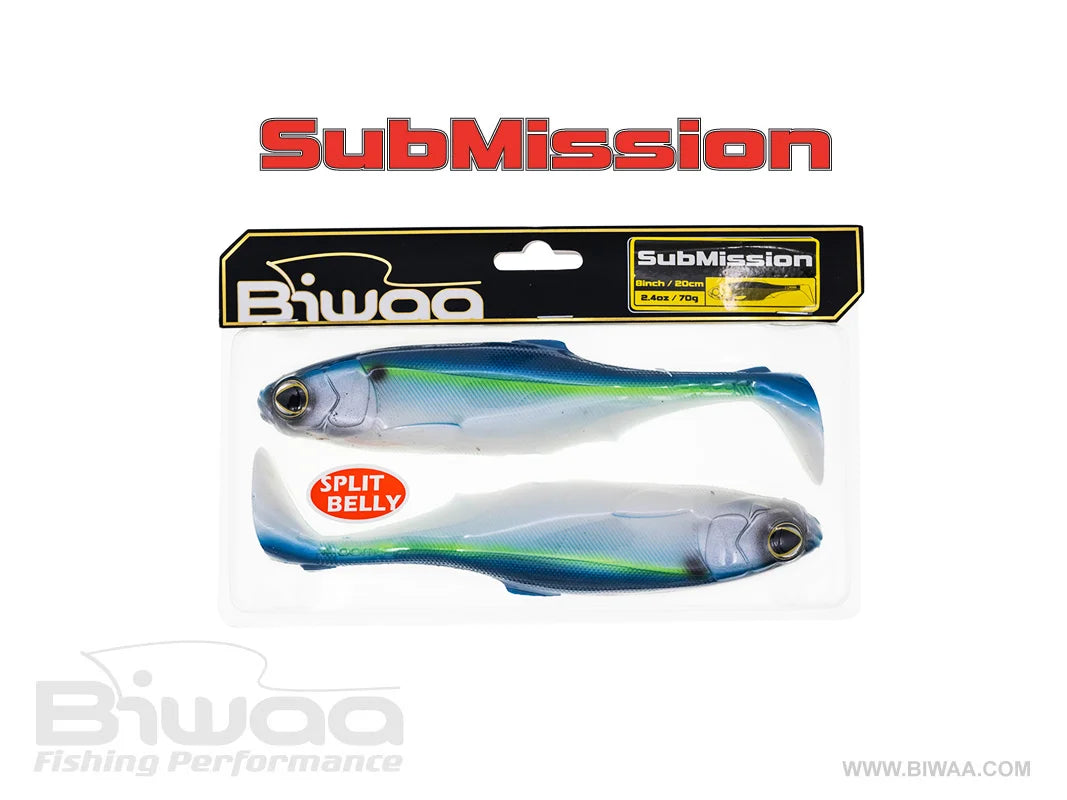 BIWAA Submission 8" Swimbait Split Belly