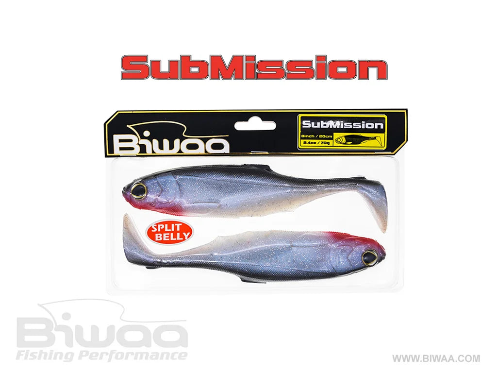 BIWAA Submission 8" Swimbait Split Belly
