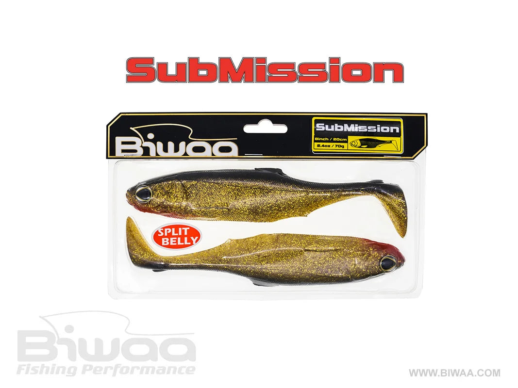 BIWAA Submission 8" Swimbait Split Belly
