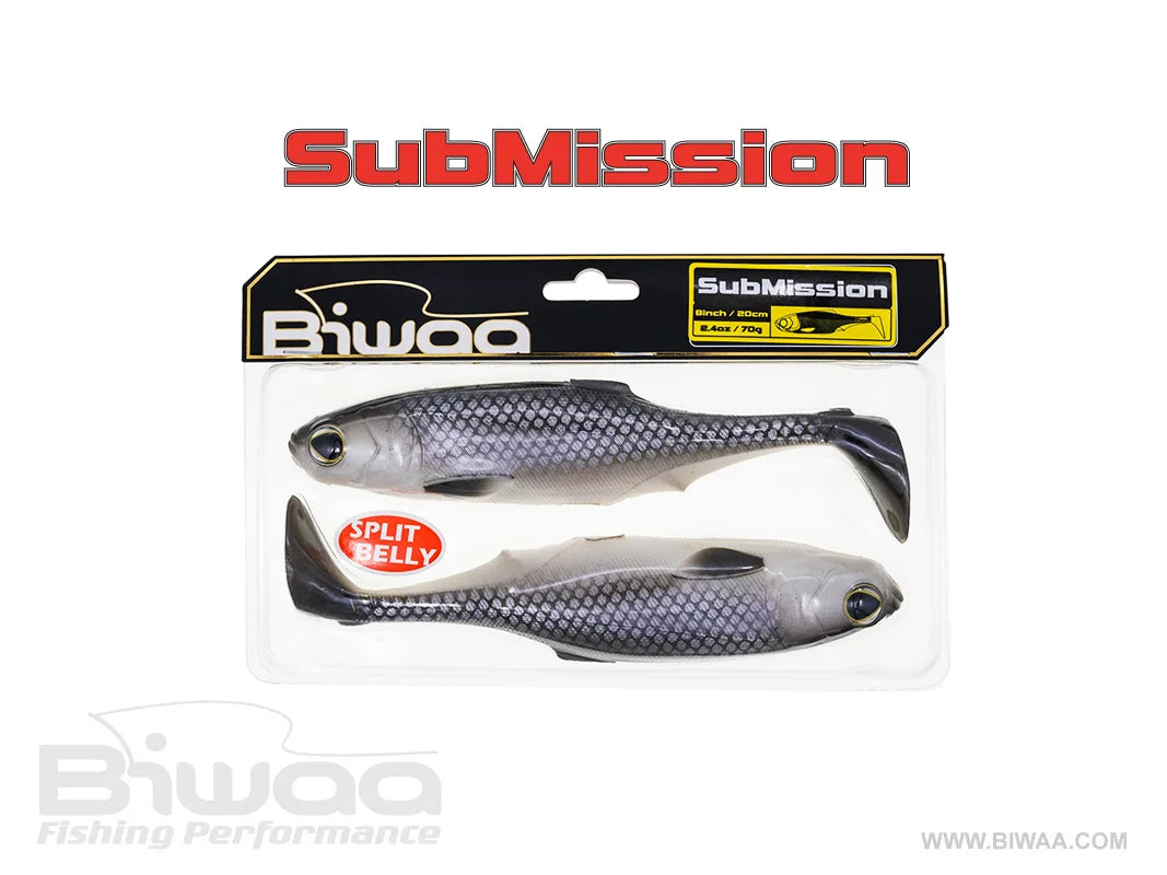 BIWAA Submission 8" Swimbait Split Belly