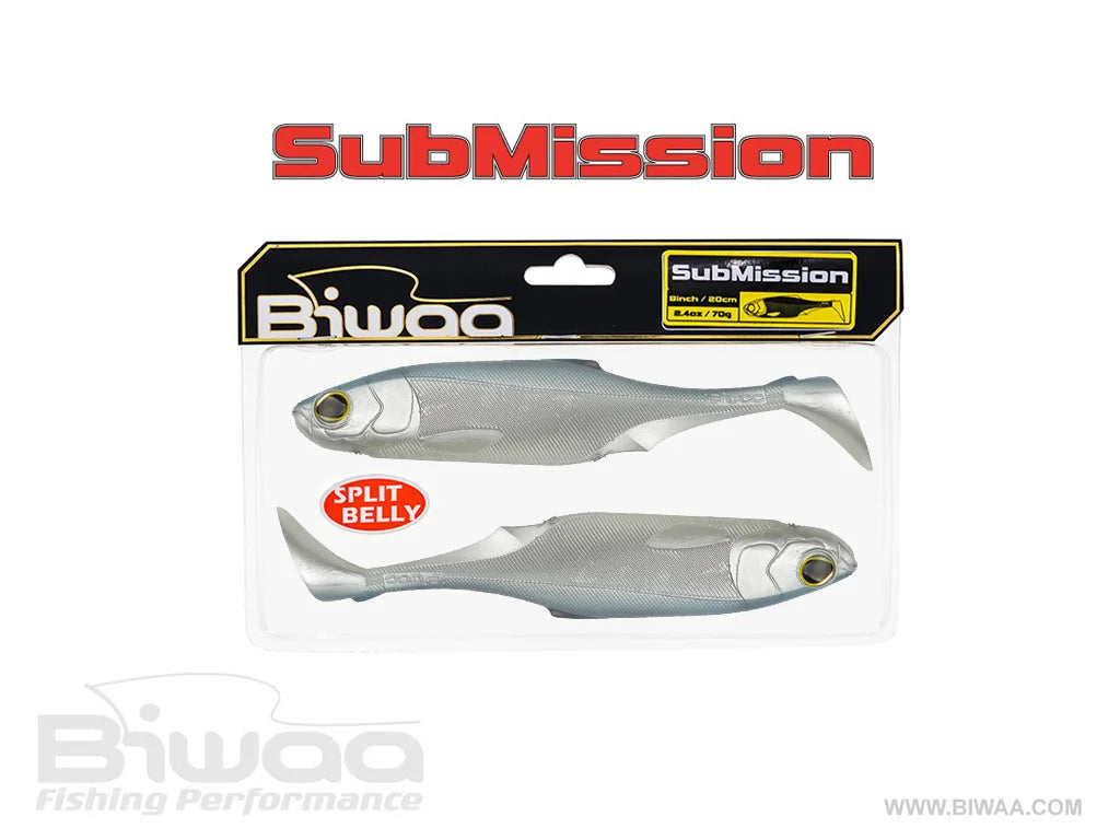 BIWAA Submission 8" Swimbait Split Belly
