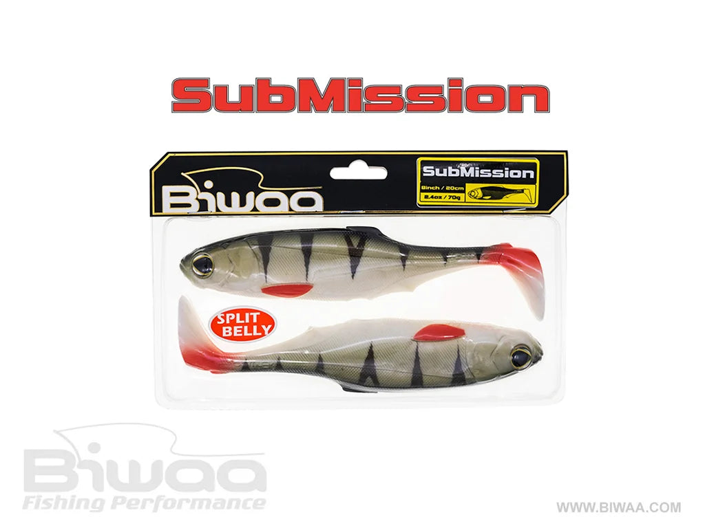 BIWAA Submission 8" Swimbait Split Belly
