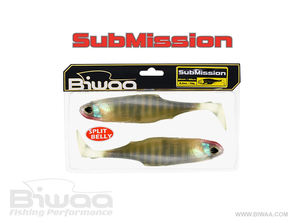 BIWAA Submission 8" Swimbait Split Belly