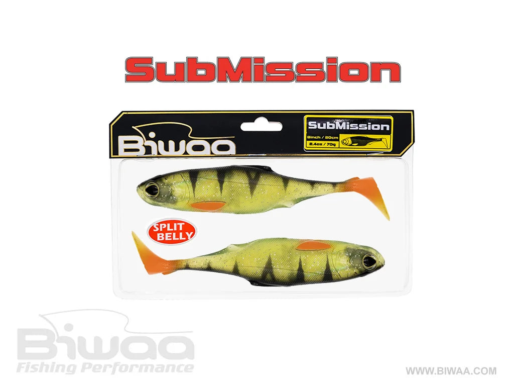 BIWAA Submission 8" Swimbait Split Belly