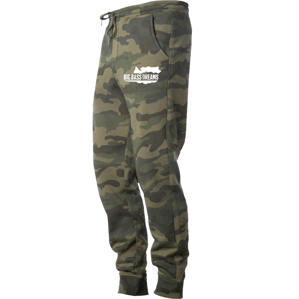 BBD MEN'S MIDWEIGHT FLEECE PANT CAMO