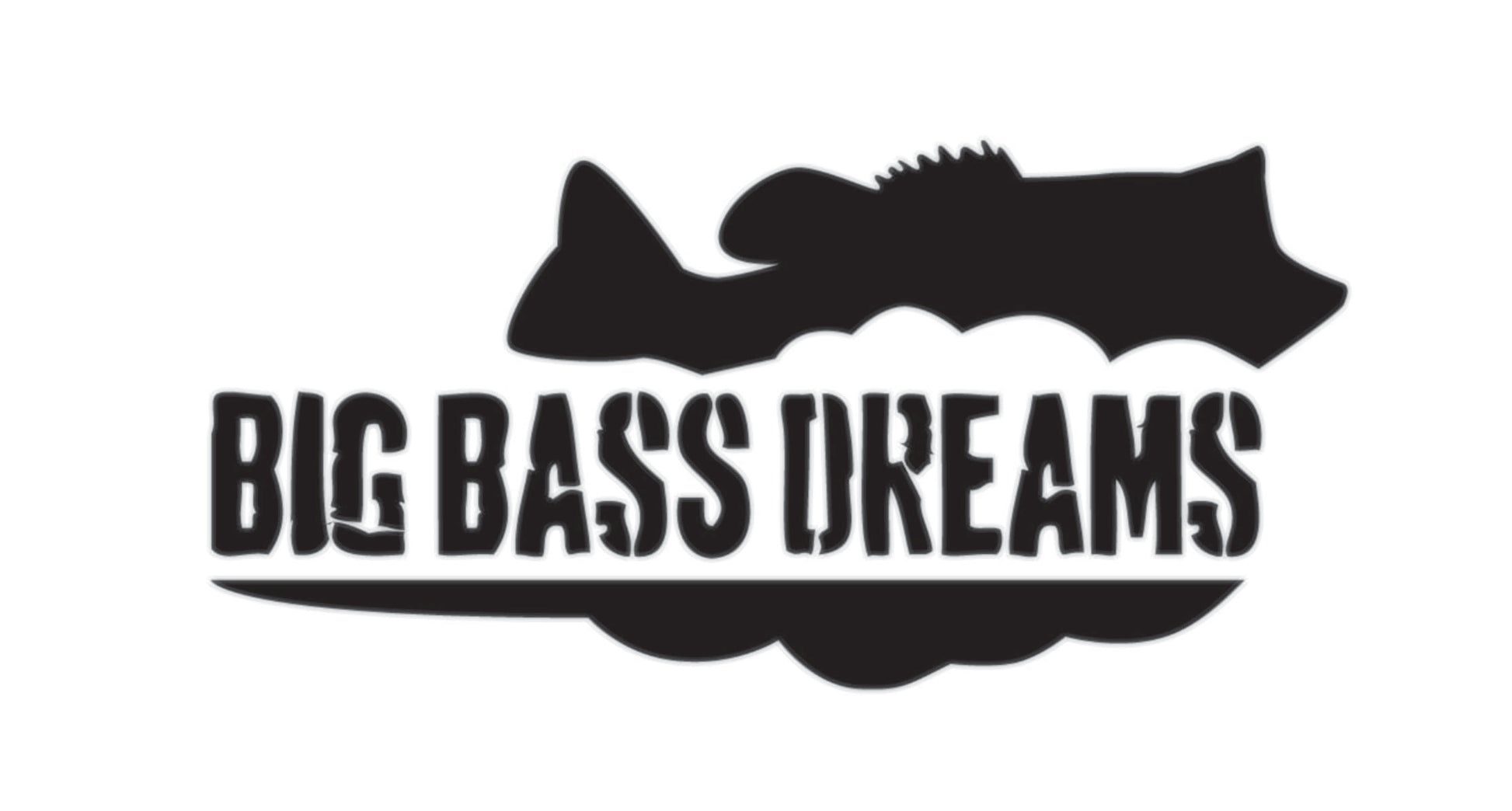 dream boxed like a fish Big Bass Dreams 5" Decal