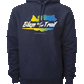 Blaze Your Own Trail Pullover Fleece Lined Hoodie - Navy