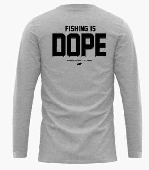 Fishing is Dope Long Sleeve Tee