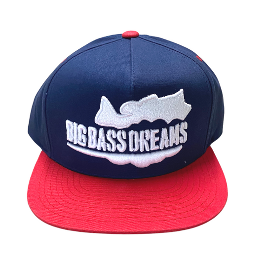 110 Flexfit Big Bass Dreams Logo Classic Snapback Hat