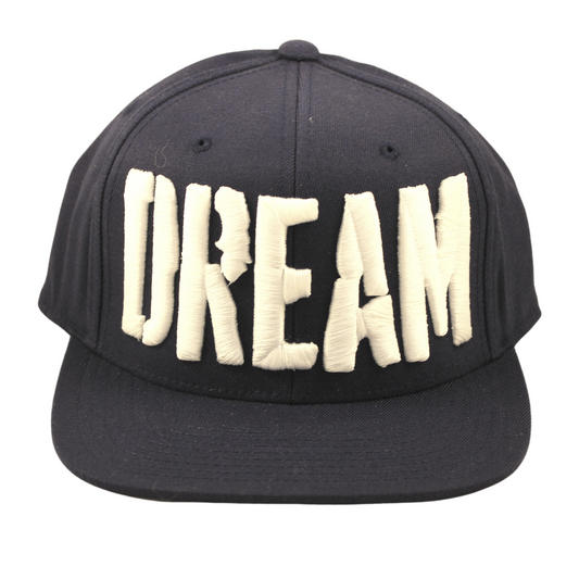 DREAM Navy Logo Snapback Hat