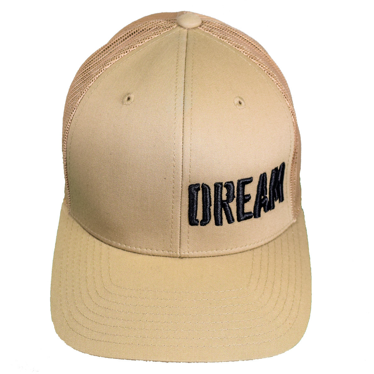 DREAM Curved Trucker Snapback Hat